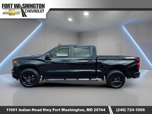 Used 2026 Chevrolet Silverado 1500 Custom w/ Turbomax Blackout Package AWD/4WD image 6