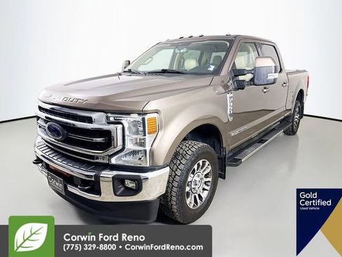 Certified 2021 Ford F350 Lariat w/ Lariat Ultimate Package AWD/4WD image 4