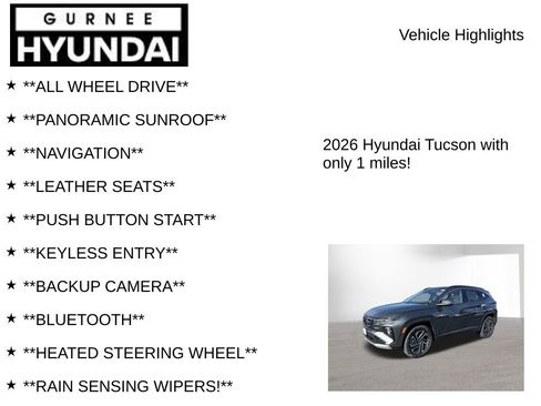 New 2026 Hyundai Tucson Limited image 8