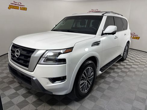 Certified 2023 Nissan Armada SL w/ Cargo Package RWD image 1