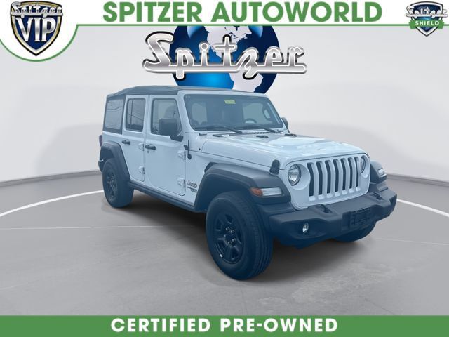 Used 2020 Jeep Wrangler Unlimited Sport AWD/4WD image 2