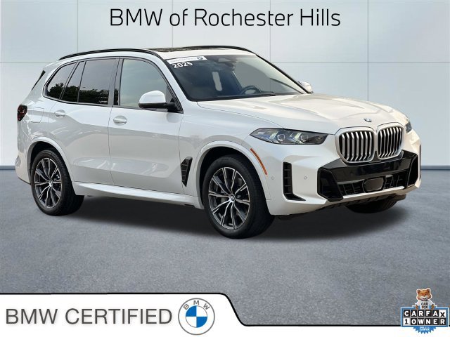 Certified 2025 BMW X5 xDrive40i AWD/4WD image 1