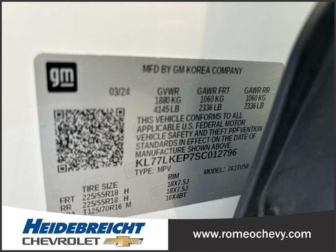 Used 2025 Chevrolet Trax ACTIV w/ Driver Confidence Package FWD image 8