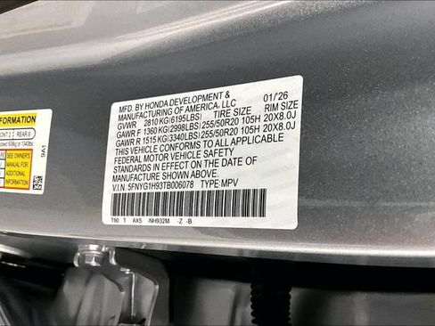 Used 2026 Honda Pilot Black Edition image 42