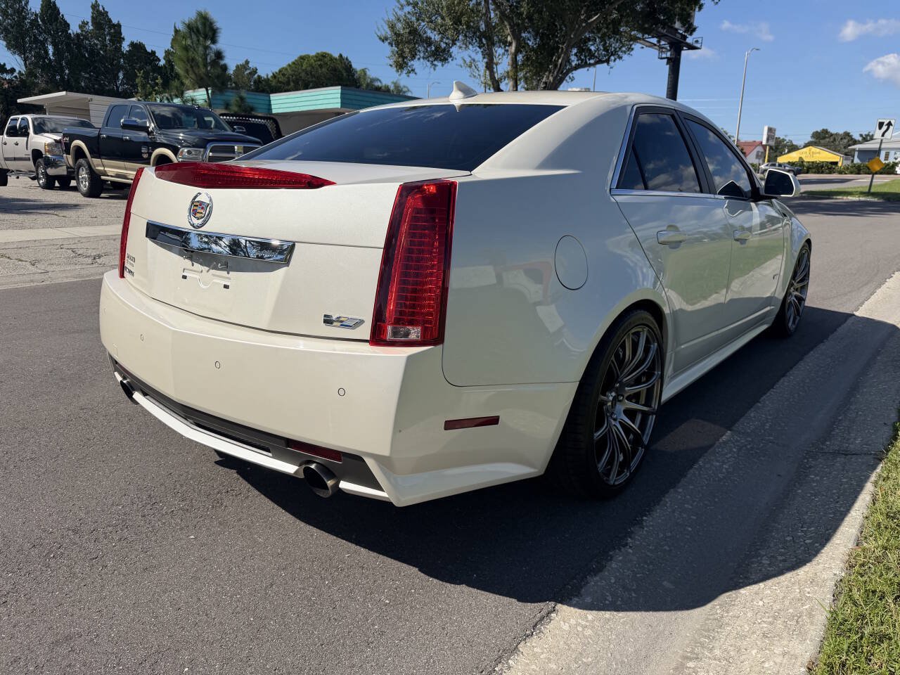 Used 2013 Cadillac CTS V w/ Wood Trim Package RWD image 6