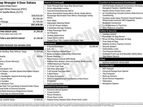 Used 2023 Jeep Wrangler Sahara w/ LED Lighting Group image 28