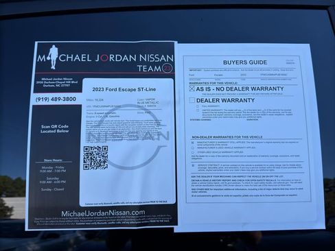 Used 2023 Ford Escape ST-Line w/ Tech Pack #1 image 12