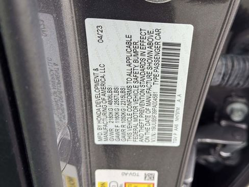 Certified 2023 Acura TLX Base image 17