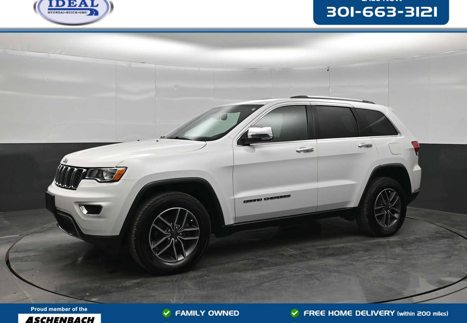 Used 2019 Jeep Grand Cherokee Limited w/ Trailer Tow Group IV AWD/4WD image 1