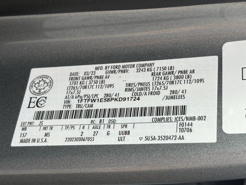 Used 2023 Ford F150 XLT w/ Trailer Tow Package AWD/4WD image 23