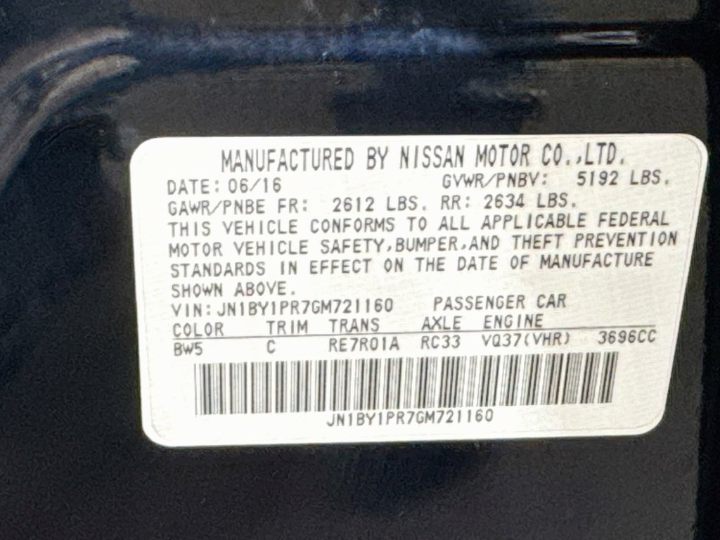 Used 2016 INFINITI Q70 L 3.7 AWD/4WD image 42