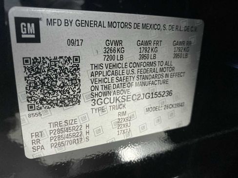 Used 2018 Chevrolet Silverado 1500 LTZ Z71 w/ LTZ Plus Package AWD/4WD image 20