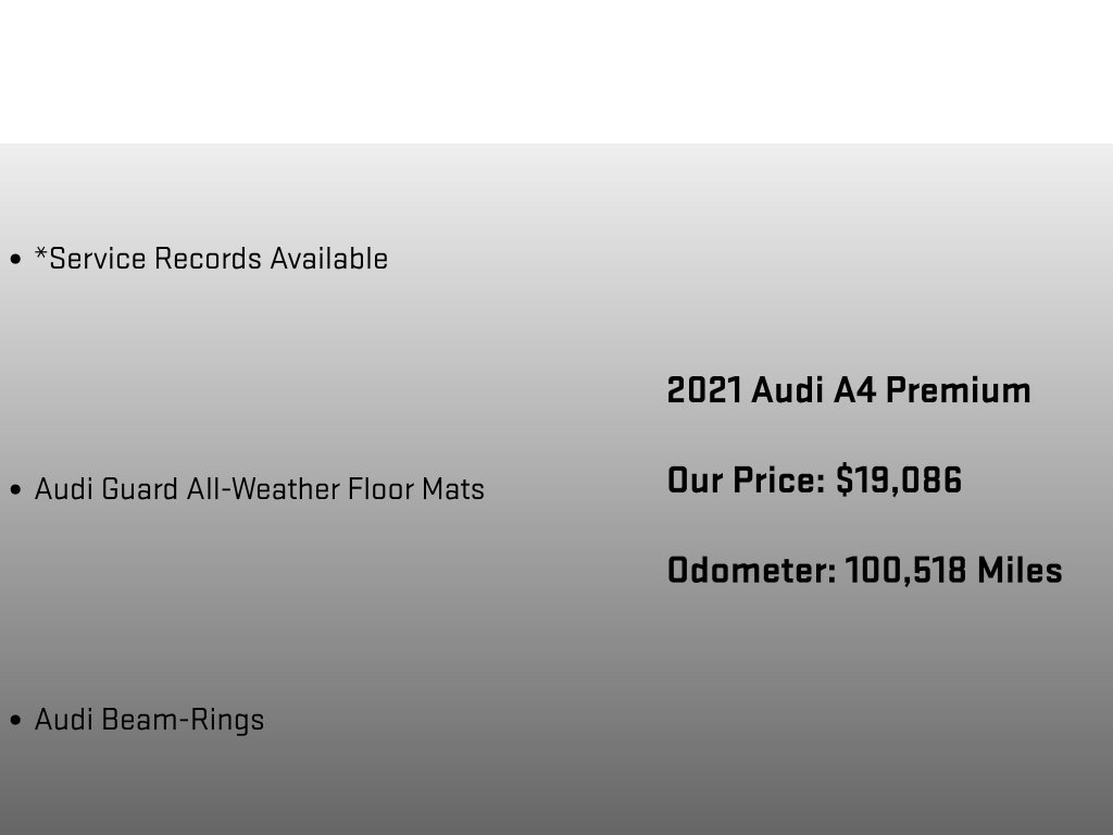Used 2021 Audi A4 2.0T Premium AWD/4WD image 12