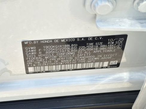 Certified 2026 Honda HR-V Sport image 36