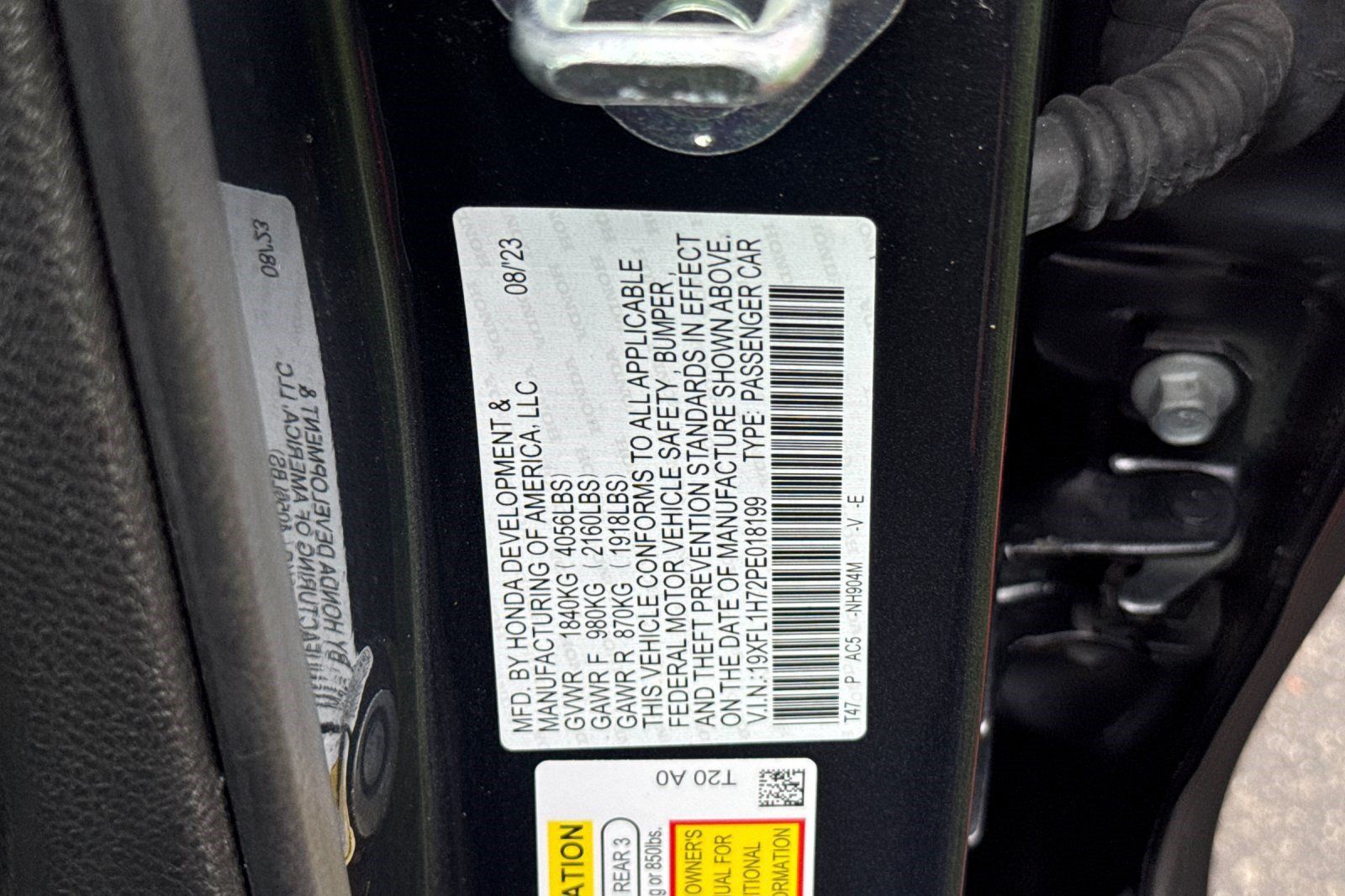 Certified 2023 Honda Civic EX-L image 27