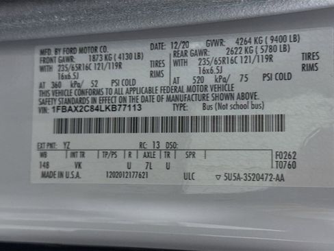 Used 2020 Ford Transit 350 XL image 42