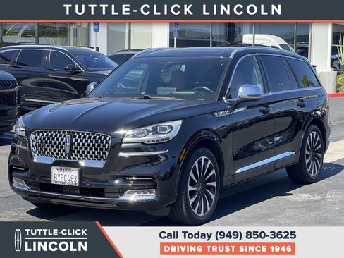 Certified 2022 Lincoln Aviator Black Label Grand Touring AWD/4WD image 3