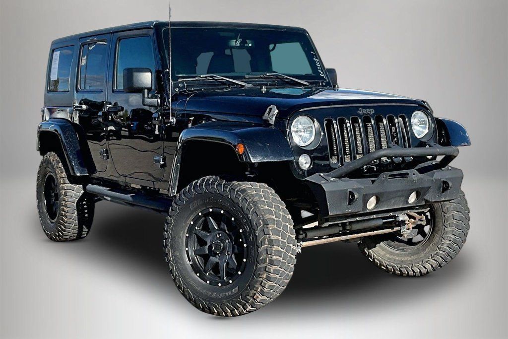 Used 2016 Jeep Wrangler Unlimited Sahara AWD/4WD image 1