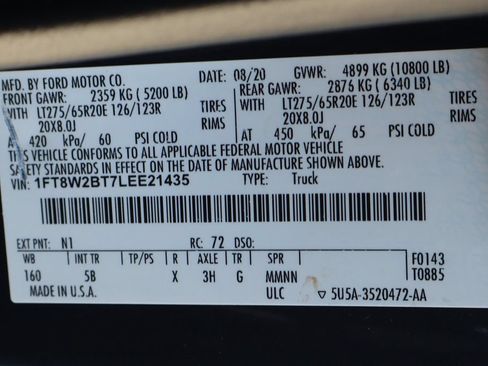 Used 2020 Ford F250 Lariat AWD/4WD image 64