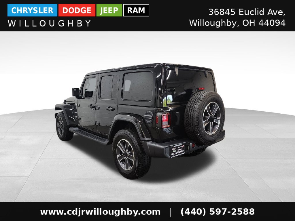 Used 2023 Jeep Wrangler Unlimited Sahara w/ Cold Weather Group AWD/4WD image 7