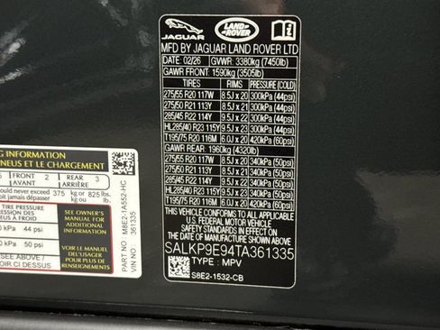 New 2026 Land Rover Range Rover SE AWD/4WD image 14