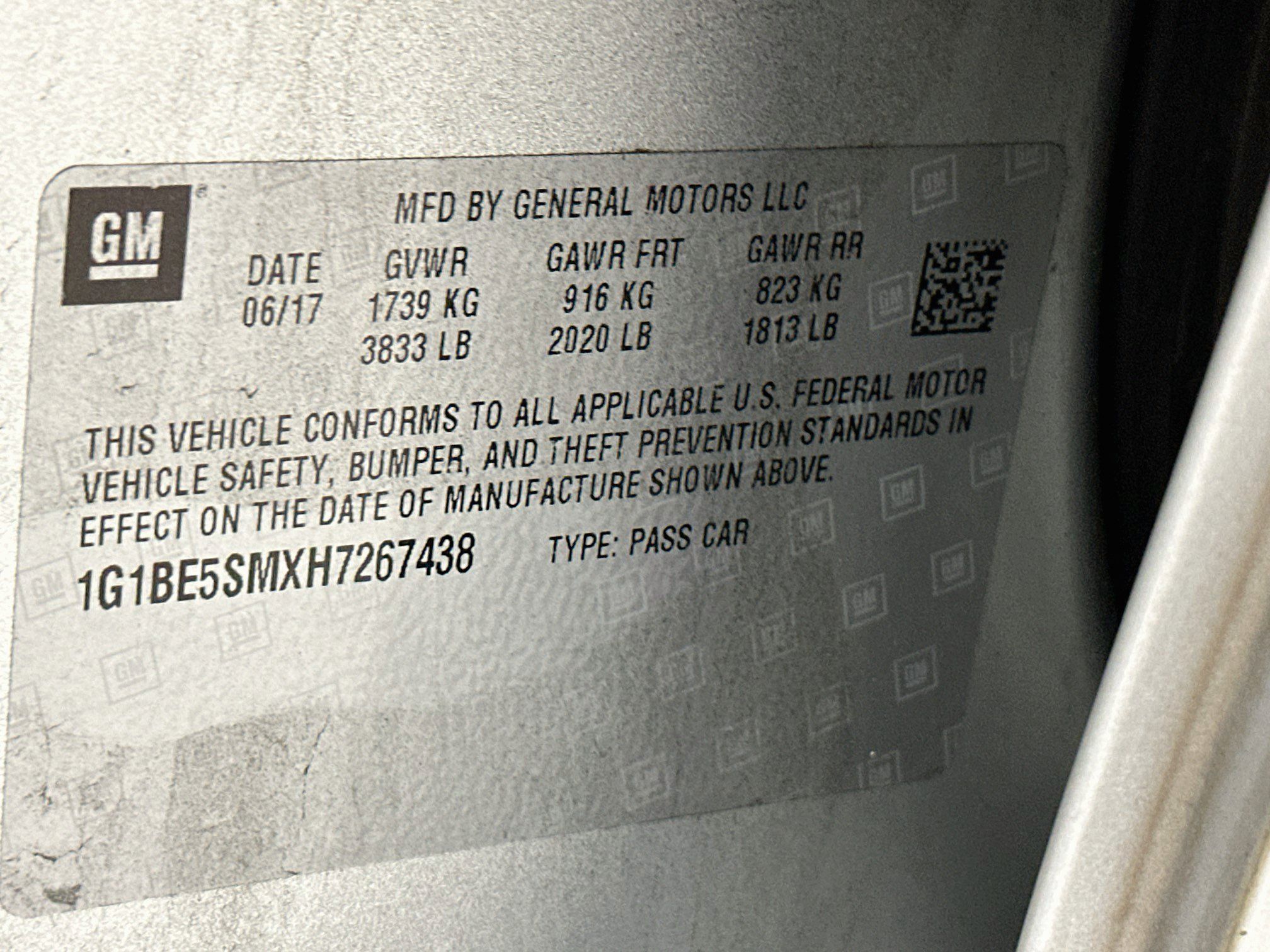 Used 2017 Chevrolet Cruze LT FWD image 12