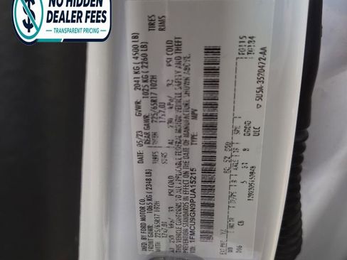 Used 2023 Ford Escape Active w/ Tech Pack #1 AWD/4WD image 26