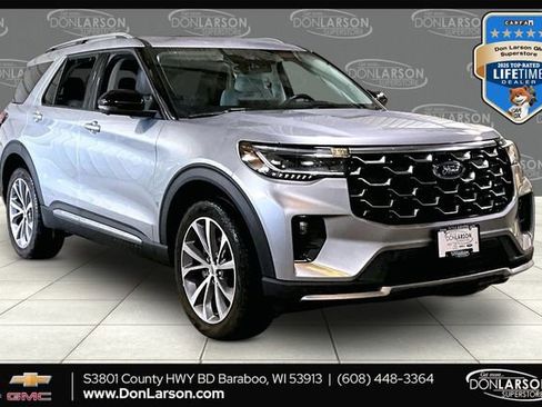 Used 2025 Ford Explorer Platinum w/ Ultimate Package AWD/4WD image 1