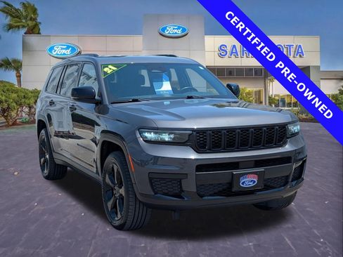 Used 2021 Jeep Grand Cherokee L Laredo AWD/4WD image 1