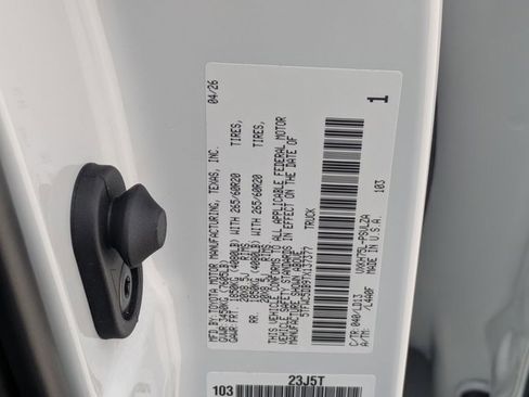 New 2026 Toyota Tundra Limited image 16