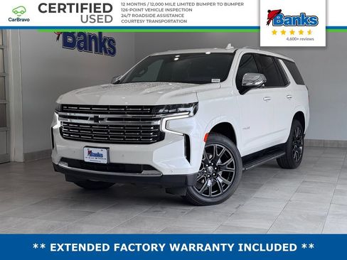 Certified 2023 Chevrolet Tahoe Premier w/ Premium Package 2 AWD/4WD image 1