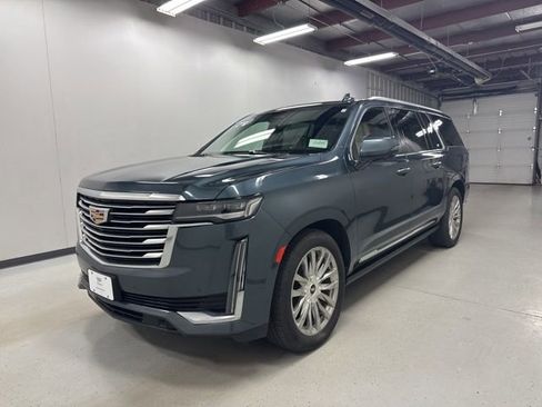 Certified 2021 Cadillac Escalade ESV Premium Luxury w/ Driver Assist Tech Package AWD/4WD image 1
