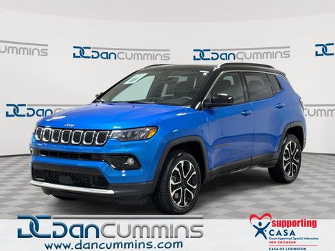 Used 2024 Jeep Compass Limited w/ Sun and Sound Group AWD/4WD image 1