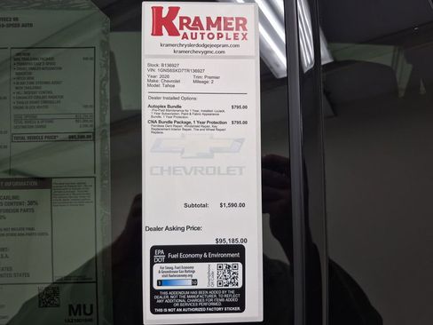 New 2026 Chevrolet Tahoe Premier image 35