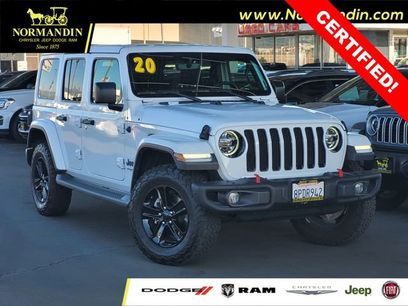 Certified 2020 Jeep Wrangler Unlimited Sahara