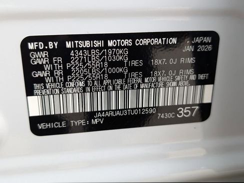New 2026 Mitsubishi Outlander Sport LE AWD/4WD image 27