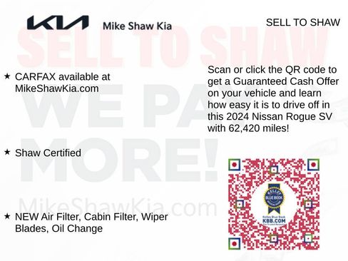 Used 2024 Nissan Rogue SV AWD/4WD image 12