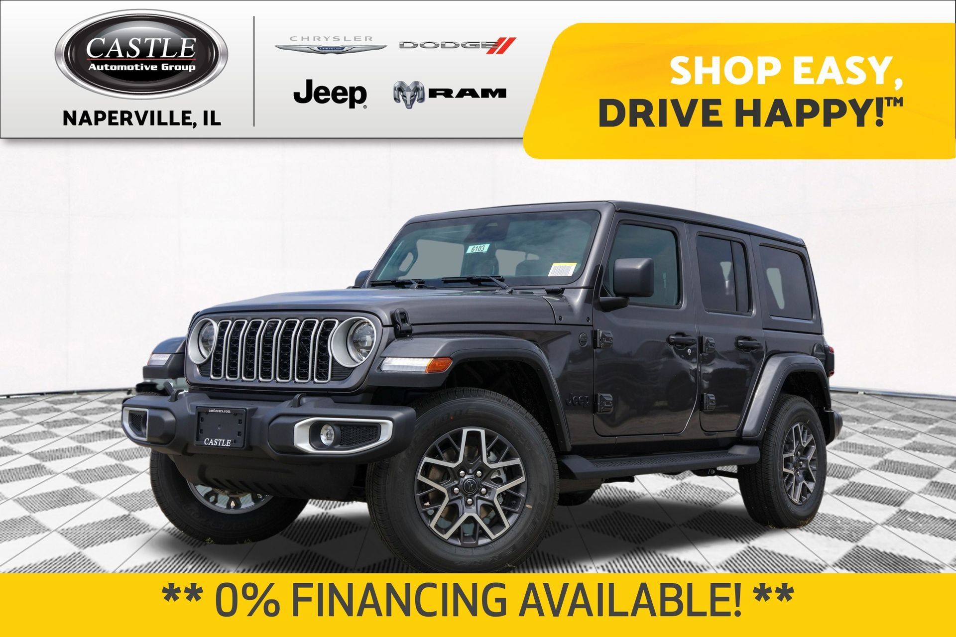 New 2026 Jeep Wrangler Unlimited Sahara AWD/4WD image 1
