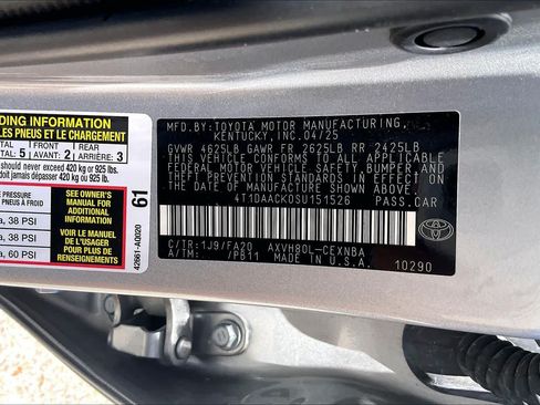 Used 2025 Toyota Camry LE w/ Convenience Package FWD image 34