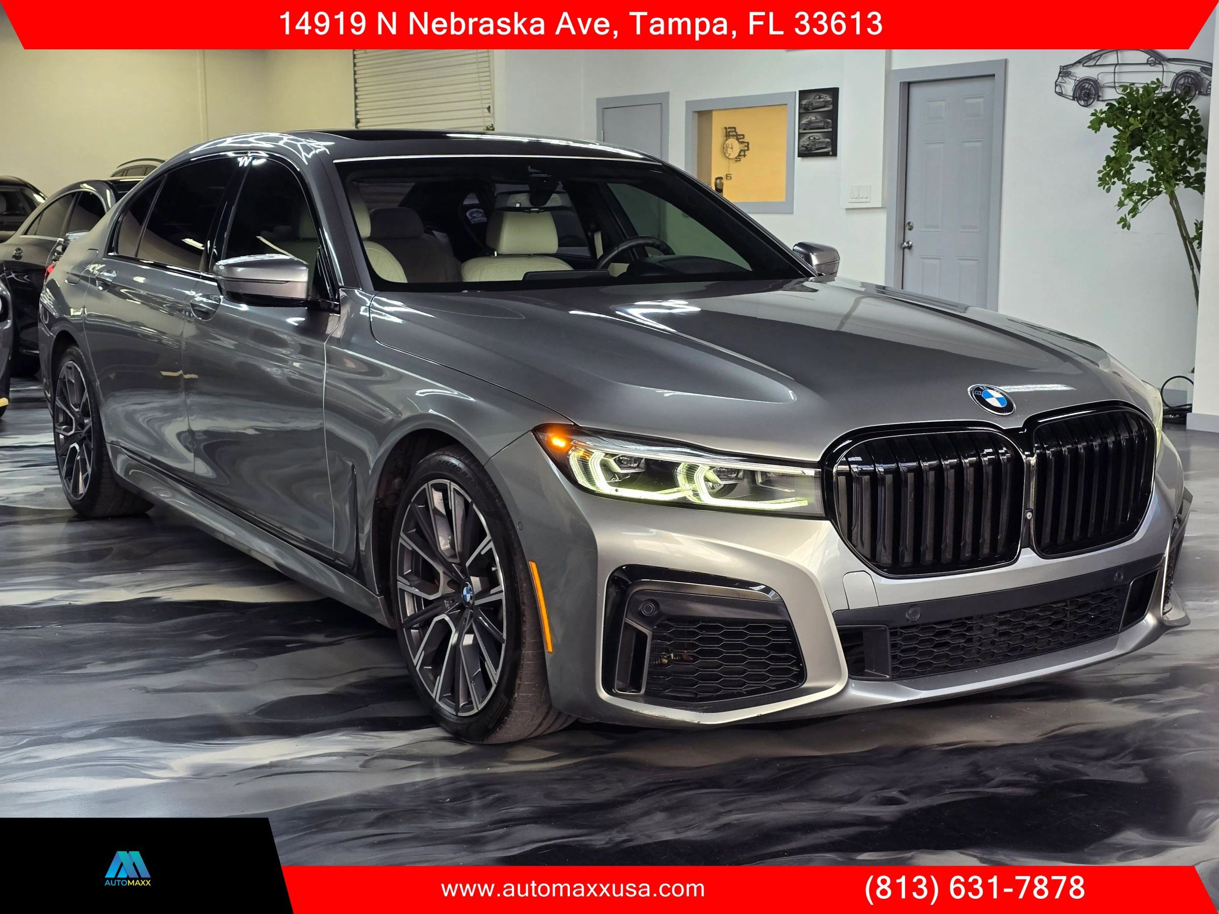 Used 2021 BMW 750i xDrive w/ Executive Package AWD/4WD image 1