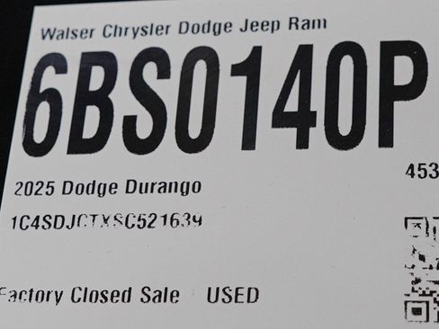Used 2025 Dodge Durango R/T AWD/4WD image 35