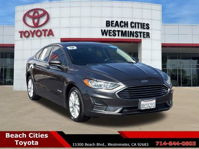 Used 2019 Ford Fusion SE