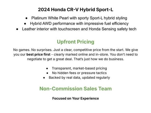 Used 2024 Honda CR-V Sport-L image 3