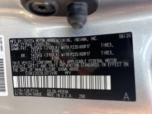 Used 2020 Toyota Sienna LE FWD image 5
