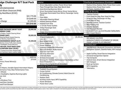 Used 2021 Dodge Challenger R/T Scat Pack RWD image 1