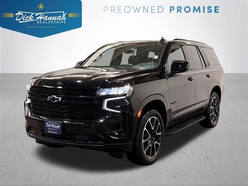 Used 2023 Chevrolet Tahoe RST w/ Max Trailering Package AWD/4WD image 1