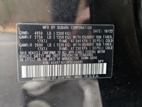 Used 2023 Subaru Outback Premium image 37