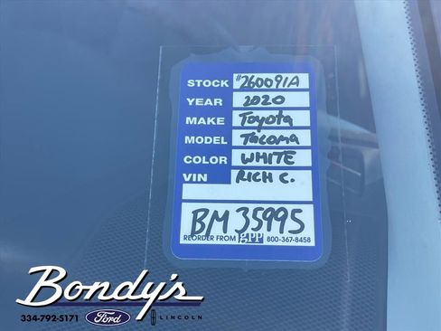 Used 2020 Toyota Tacoma SR5 image 25