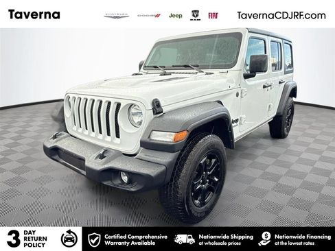 Used 2022 Jeep Wrangler Unlimited Sport AWD/4WD image 1