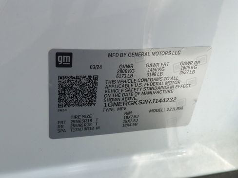Certified 2024 Chevrolet Traverse LT FWD image 34